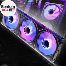 Dawn Pro 120Mm Case Fan, ARGB PWM 1850RPM / 68CFM Airflow, Forward  Reverse Bla