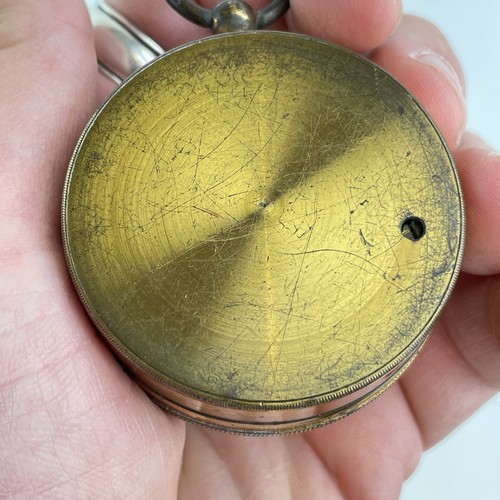 Antique Brass Cased M Pillischer London Pocket Barometer 5cm - Picture 7 of 8