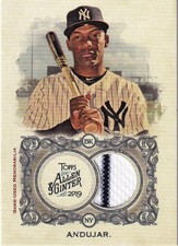2019 Topps Allen Ginter New York Yankees Miguel Andujar Full-Size Relics B