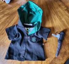 Build A Bear Workshop Harry Potter Hogwarts Slytherin Wand  Uniform Outfit
