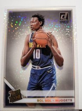 2019-20 Panini Clearly Donruss Rated Rookie Bol Bol #84 Holo Gold /5 (RC)