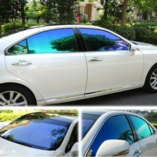 Chameleon Purple Blue Car Front Window Tint Solar Film Protection Uv Block And