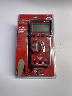 Milwaukee Tool 2216-20 Digital Multimeter