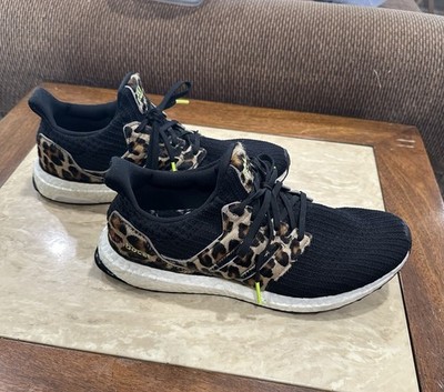 Adidas UltraBoost DNA Animal Pack Leopard Mens Size 9.5 Black FZ2731