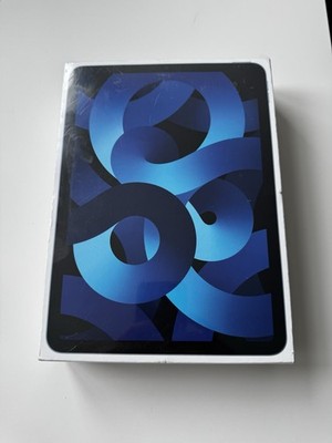 Neu Apple iPad Air 5. Gen. 64GB, WLAN + Cellular 5G (Entsperrt), 10,9 Zoll - Blau