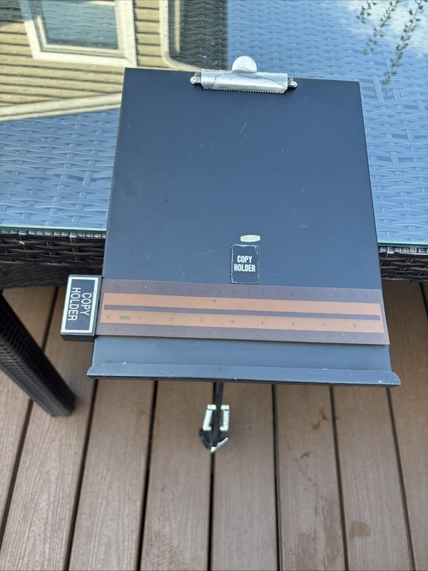 Copy Holder With Clamp For Table