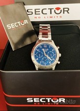 Orologio Sector No Limits SGE 650 42mm Acciaio Inox Blu – Nuovo con Scatola