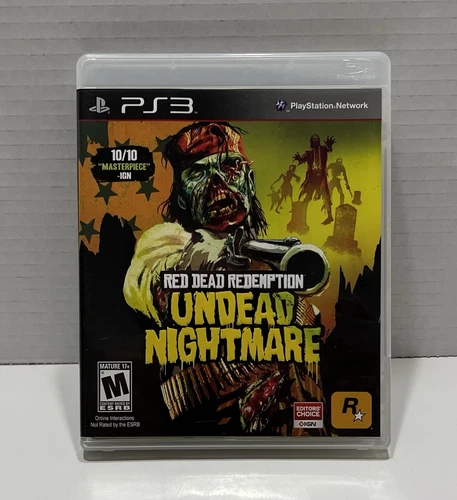 Red Dead Redemption: Undead Nightmare (Sony PlayStation 3, 2010) Complete/Tested
