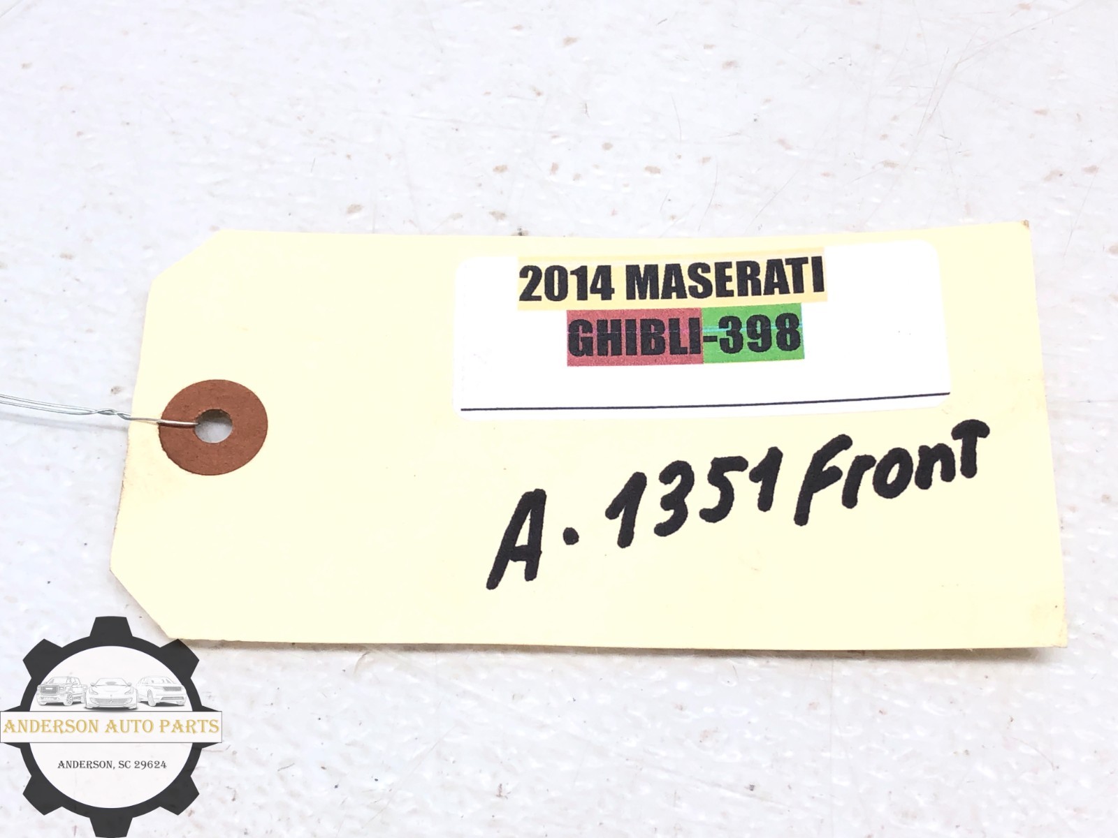 2014-2020 MASERATI GHIBLI FRONT HOOD BONNET SAFETY LOCK LATCH LEVER OEM