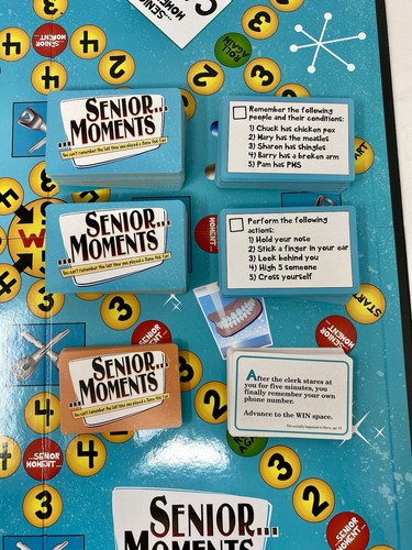 SENIOR MOMENTS Memory Board Game TDC GAMES Family Party Adult Fun - Picture 10 of 16