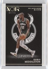2020-21 Panini Noir Icon Edition Holo Silver 2/25 Khris Middleton #118 5l1