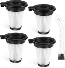 4 Pack Replacement Filters for Wyze Cordless Vacuum Cleaner, Removable and Washa