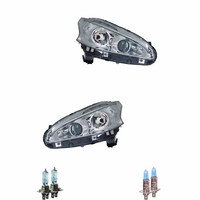 Halogen Scheinwerfer Frontscheinwerfer Set H1/H7 FüR Peugeot 208 Inkl. Lampen