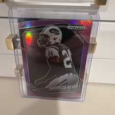 2025 Panini Prizm Black Darrelle Revis Purple Prizm #105 53/99 New York Jets NFL