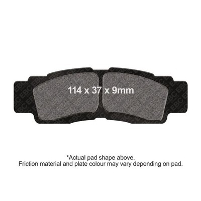 EBC M/cycle R Brake Pads Front Left for Yamaha YXE 1000 Wolverine RMAX 4 2021-22