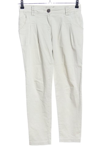 Pantalone cinque tasche Donna Pantalone Taglia IT 40 grigio chiaro stile casual