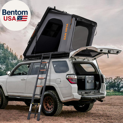 Sanhima Rooftop Tent Hard Shell - Hotham Lite Overland Aluminium Roof Top Tent 4