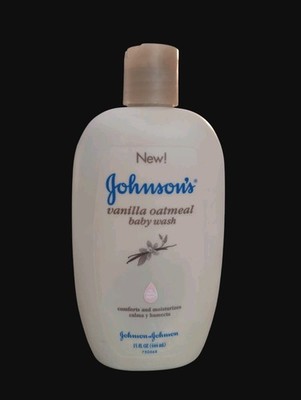 Johnsons Vanilla Oatmeal Baby Wash ORIGINAL Bath No More Tears 15 oz Moisturizes