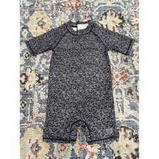 Disney Wheat Swimsuit Kids Size 6 Navy Mickey Mouse Rash Guard NWT