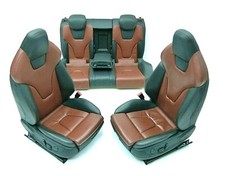 Audi S5 8T A5 Sportback Lederausstattung elektrisch Sitzheizung braun-schwarz 