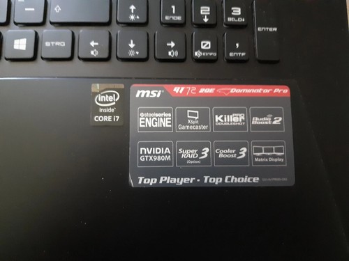 Gaming MSI GT72 Dominator Pro Intel Core i7 - Photo 4/9