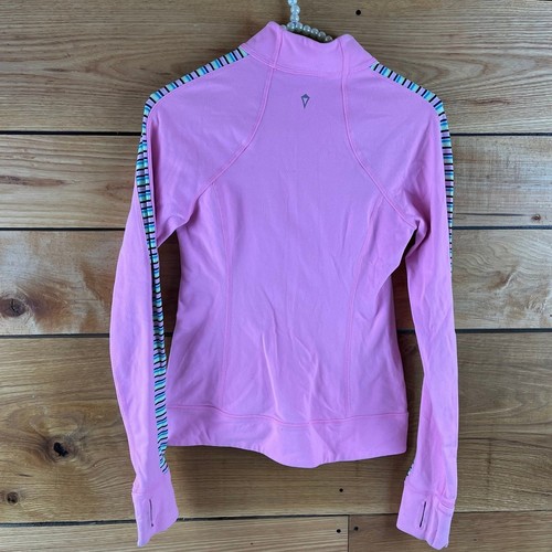 Girls Lululemon Ivivva Pink Define Jacket sz 12 - Picture 4 of 4
