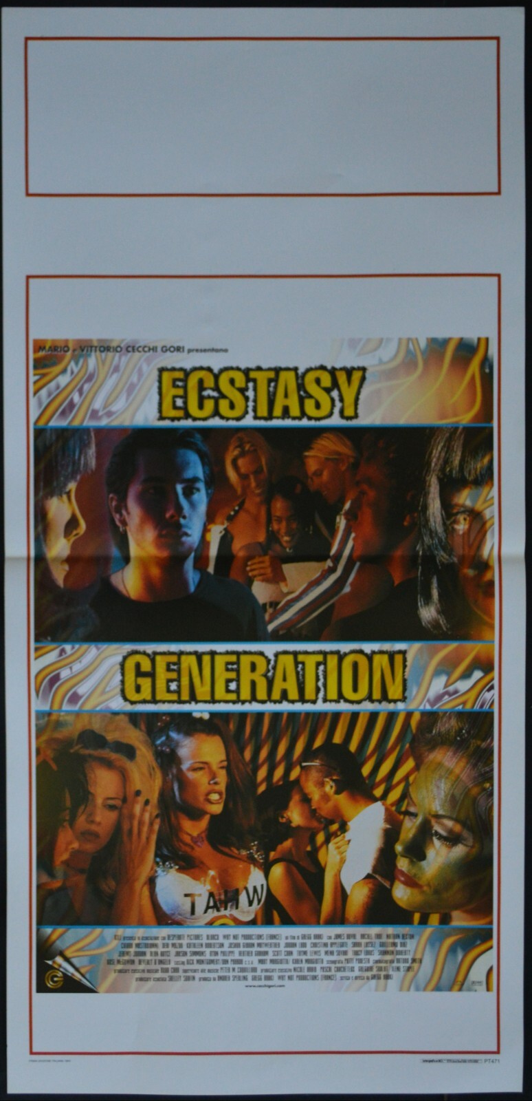 Locandina originale film Ecstasy Generation (1997) - Regia di Gregg Araki