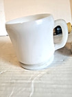 Vintage Heavy Shaving Mug White Milk Glass Made USA Ever Ready Brush  & Soap — photo 2