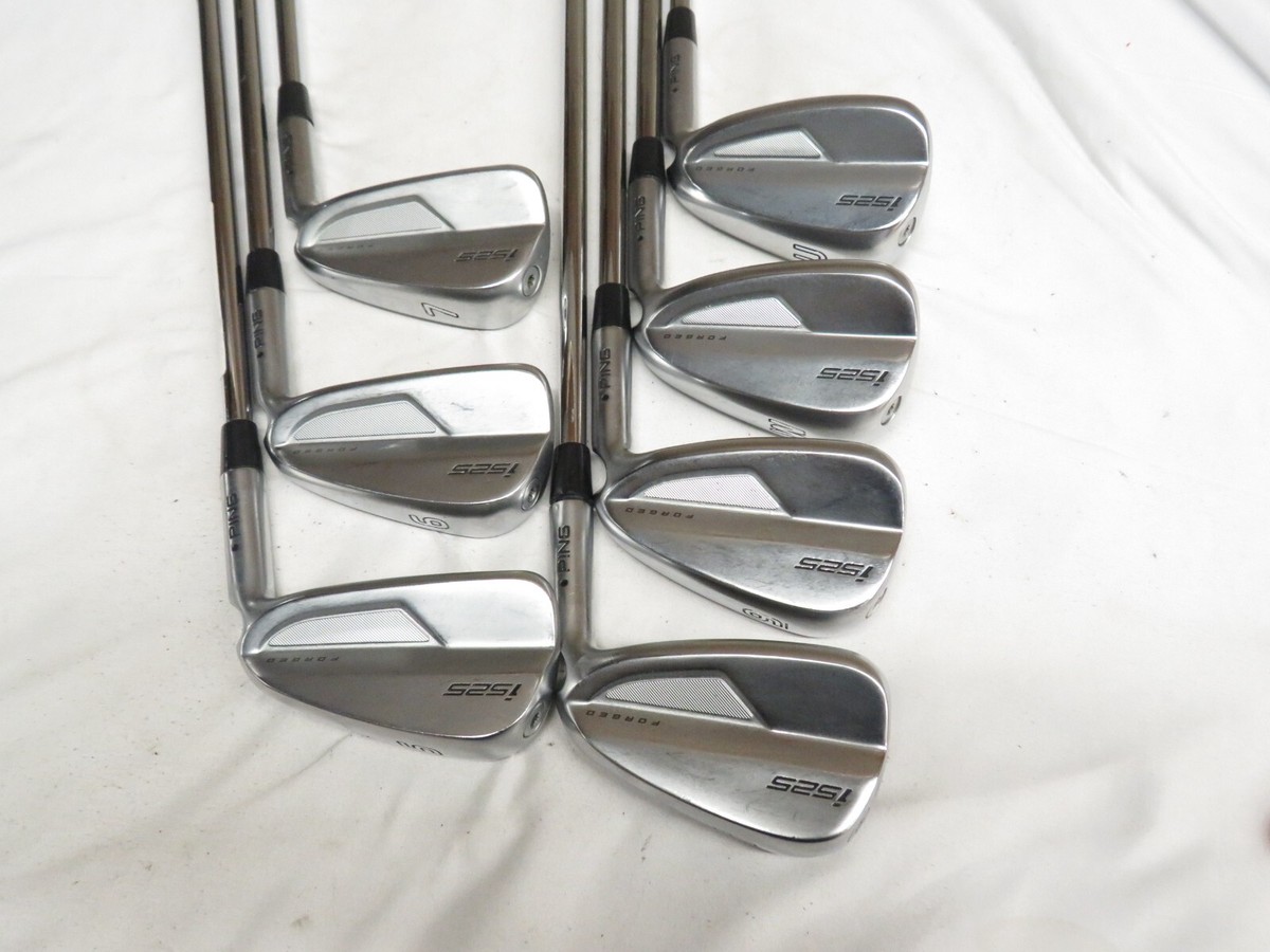 Used Ping i525 Forged Black Dot Iron Set 5-PW,UW NSPro Modus3