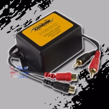 RCA PLUGS NOISE AUDIO FILTER GROUND LOOP ISOLATOR 80 AMP CAR STEREO EQ AMPLIFIER