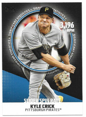 2019 Topps Series 2 Significant Statistics BLUE #SS-23 Kyle Crick - Pirates