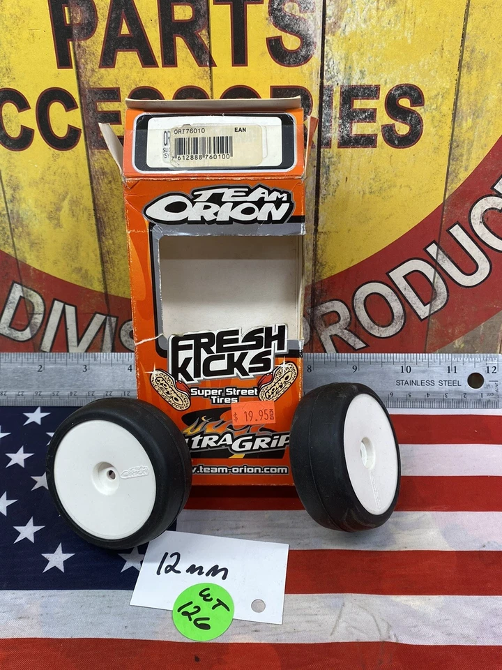 TEAM ORION ORI76010 FRESH KICKS: Super Street Tires NewInPack USA SHIPPED - Image 4 of 4