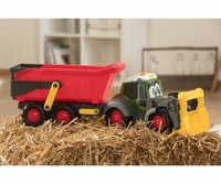 Dickie 203819002 - Happy Farm Trailer Fendt Abc Fendti Farm Bauernhof
