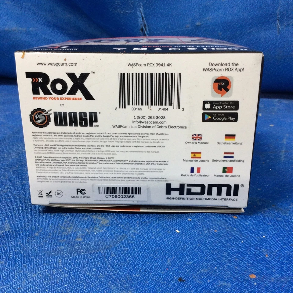 WASPcam ROX 9941 4K -NEW- - Image 3 of 4