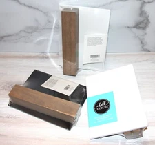 NEW Lot of Three Chalk Couture Boutique Board & Bases Wh & Black 5x 7 Surfaces*