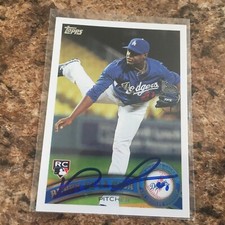 Rubby De La Rosa Signed 2011 Topps Update Auto Los Angeles Dodgers