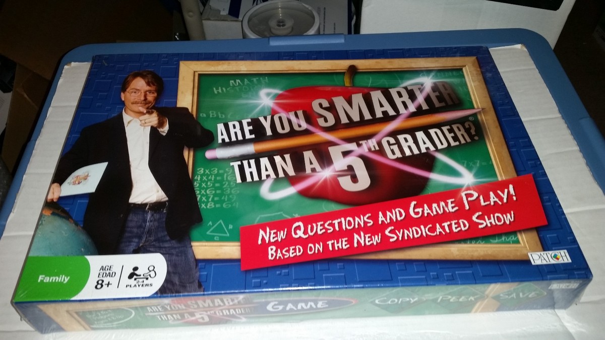 Are You Smarter Than A 5th Grader Game NEW SEALED | eBay