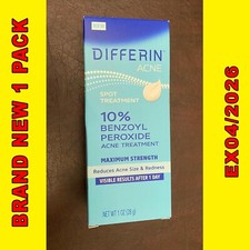 Differin 10 BPO Spot Treatment NEW EX4/2026