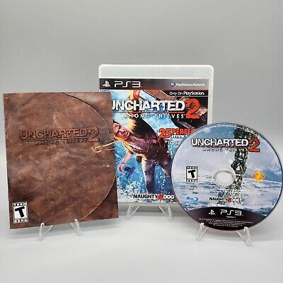 PS3 Uncharted 2 Among Thieves PlayStation 3 complete in case w