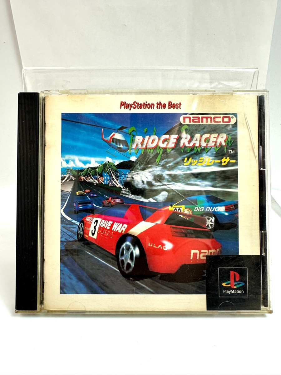 SONY PlayStation 1 Namco Ridge Racer NTSC-J Complete Tested SONY PlayStation 1 Namco Ridge Racer NTSC-J Complete Tested