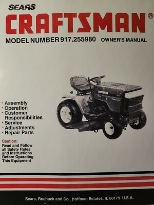 Craftsman hd garden tractor 18hp new arrivals