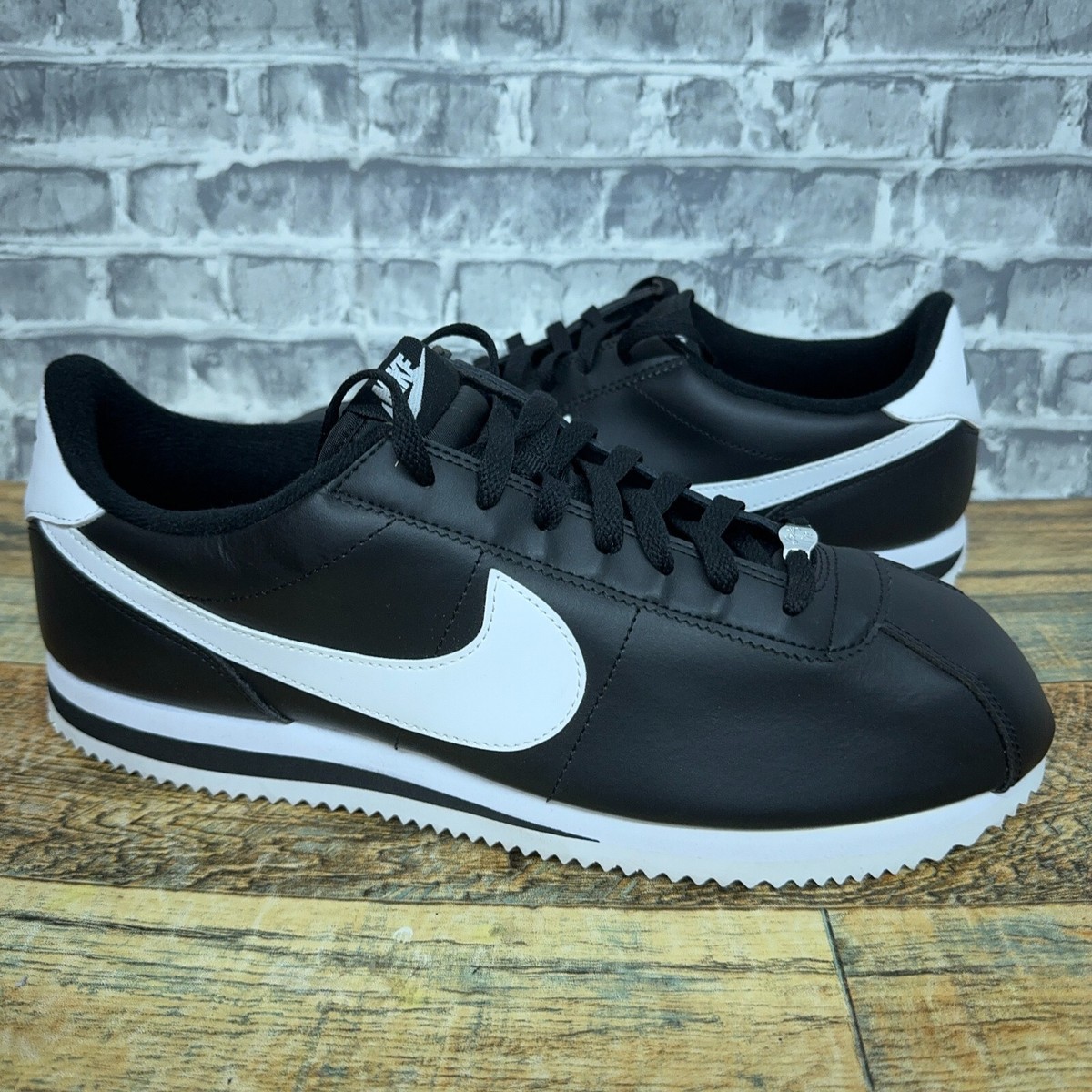 COURT ORDER/Toronto1979＆Sessions1977 Nike Cortez '72 OG Basic Leather Black White 819719-012 Mens Size