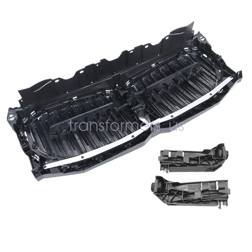 Parachoques delantero para BMW X5 2019-2020 2023 rejilla obturador de aire tapa superior sin motor Foto 4 de 4