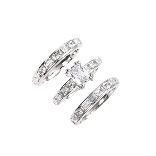 Size 5-11 Jewelry Elegant Cubic Zirconia Women Wedding Ring Ring - Bild 5 von 32