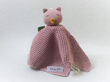 Alana Eule 🦉 rosa Strick dm Kuscheltuch Schmusetuch (T209)