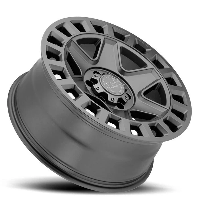 GUNMETAL 18 RHINO WHEELS RIMS SET 4 - Image 2 of 4
