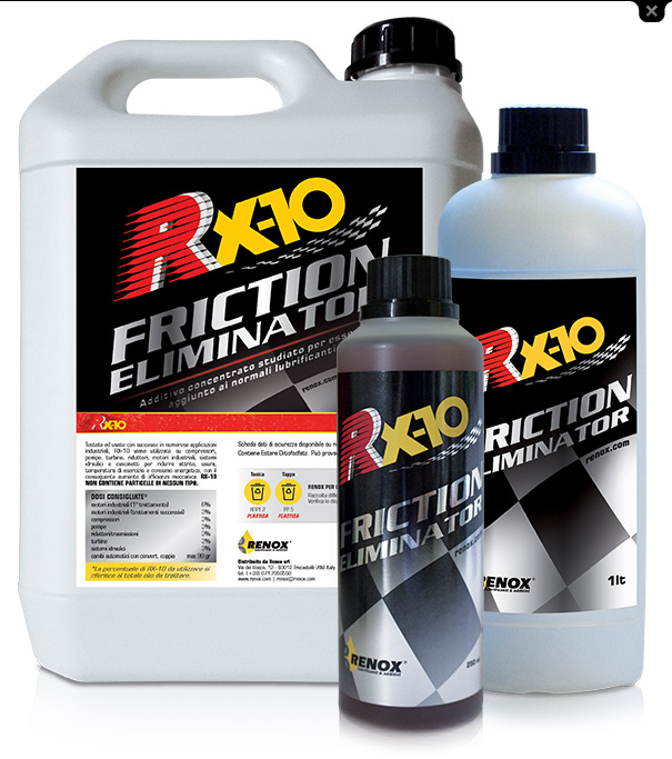 RENOX RX-10 FRICTION ELIMINATOR ADDITIVO MOTORE ANTIUSURA 750ML