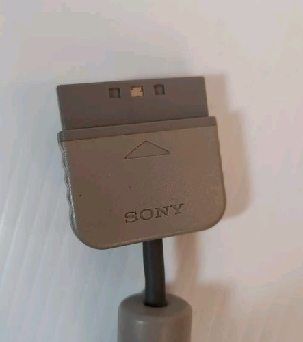 Sony Playstation 1 PS1 Gray Wired Controller Lot of 2 SCPH-1080 OEM TESTED - Picture 11 of 13