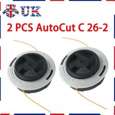 2X Trimmer Head for STIHL FS55 C26-2 Auto Cut Bump Feed Strimmer Lawn Mower UK