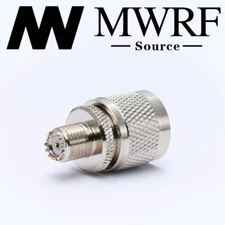 Mini UHF Female to UHF Male PL259 Connector Adapter US Stock; Fast Shipping